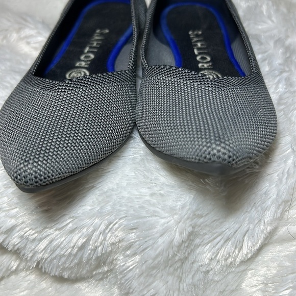 Rothy’s The Point Grey Birdseye Ballet Slip On Flats Size 7 1/2 - Picture 9 of 11